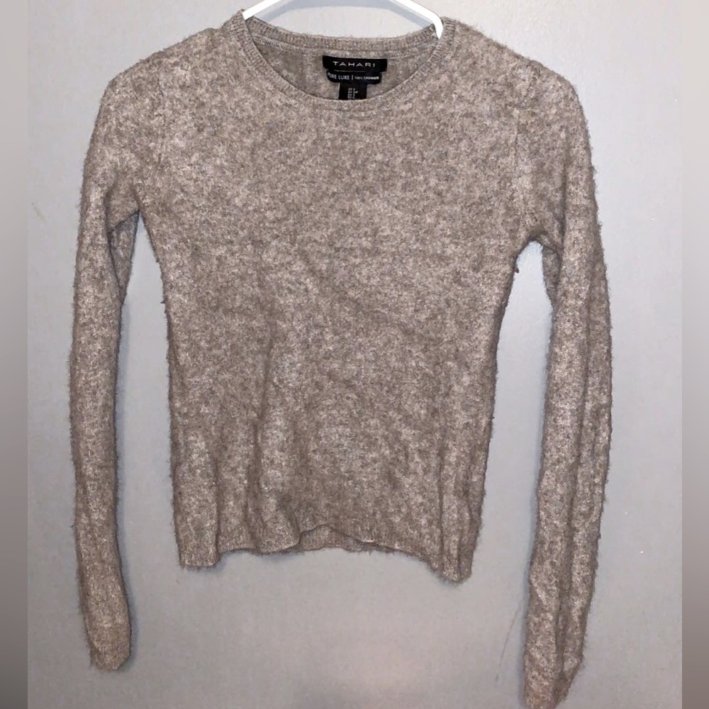 100% cashmere sweater